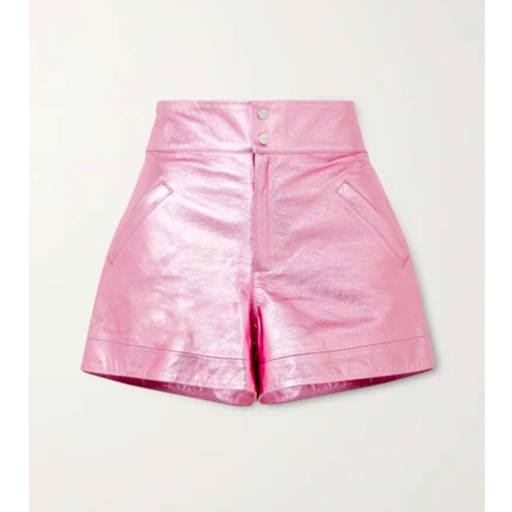 NWT “The Mighty Company” Pink Metallic Shorts
